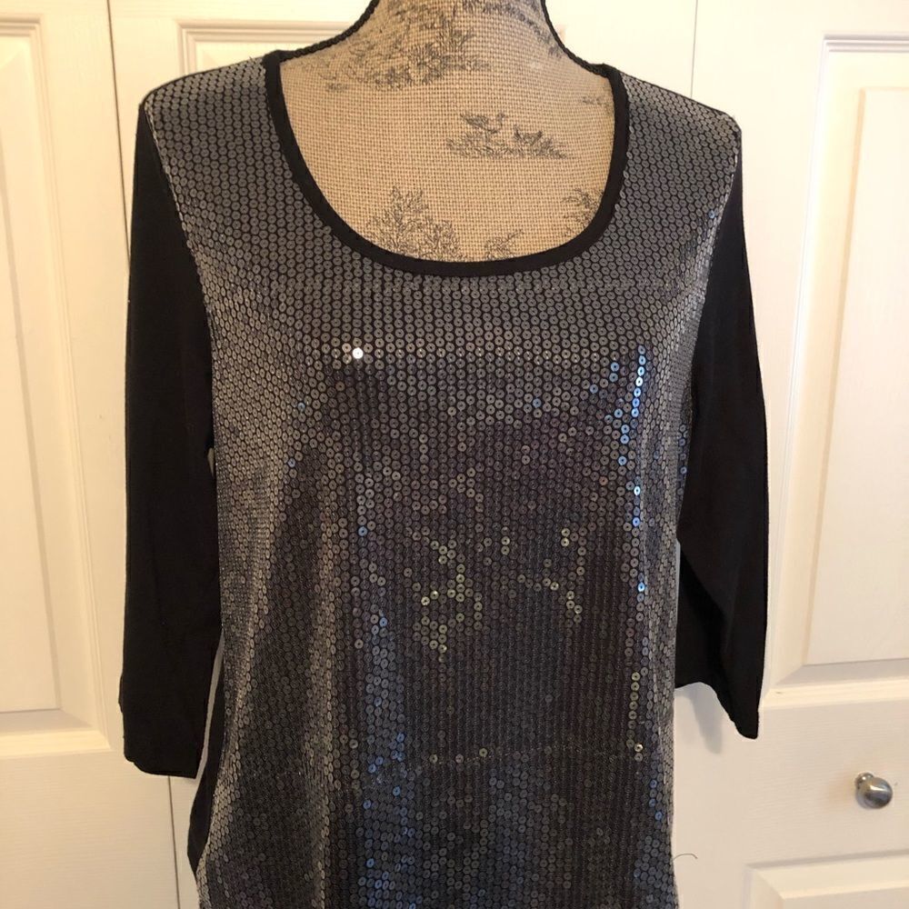 Onque Casuals Sequined Tee PXL